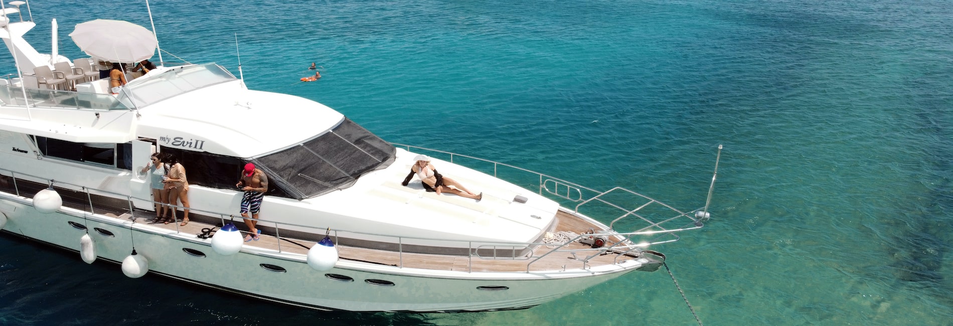 Luxury yacht cruises to Chrissi Island and Koufonisi